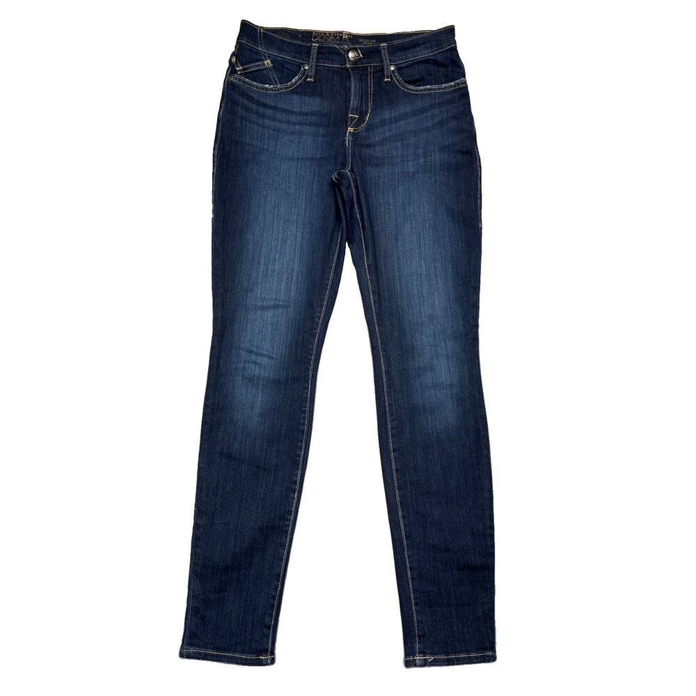 Rock & Republic Denim RX Berlin Skinny Jeans 6 (28x29) Dark Blue Stretch Womens